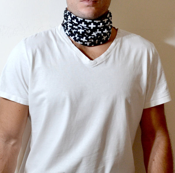 The "Cross" Tunnel Scarf - ArgusCollar